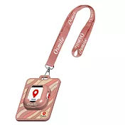 ED1000 適用掛牌式保護套｜防摔防刮・可掛頸／胸前・耐用不易鬆脫 蜜桃粉