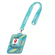 ED1000 適用掛牌式保護套｜防摔防刮・可掛頸／胸前・耐用不易鬆脫 晨光藍