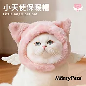 Ｍamy Pets 天使與惡魔萌寵寶貝保暖頭套。天使款