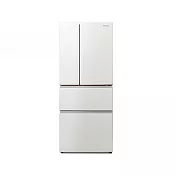 Panasonic 國際牌 500公升一級能效四門變頻電冰箱 NR-D505XV W1-雪霧白