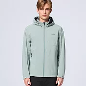 【荒野wildland】男彈性超輕三層山旅機能外套216玉璽綠 M 216玉璽綠