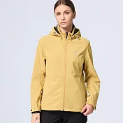 【荒野wildland】女彈性超輕三層山旅機能外套124藤黃色 M 124藤黃色