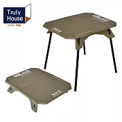 【Truly House】戶外露營行星登陸桌 高度升降桌 露營桌 戶外桌(兩色任選) 綠色