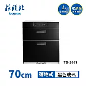莊頭北 加強殺菌落地式烘碗機 TD-3667(70cm) 送基本安裝