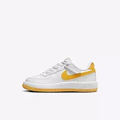 Nike 耐吉 Force 1 Low Easyon PS [FN0237-109] 中童 運動休閒鞋 舒適 穿搭 白黃