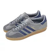 adidas 休閒鞋 Gazelle Indoor 男鞋 德訓鞋 灰 麂皮 復古 愛迪達 JQ8397