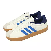 adidas 休閒鞋 VL Court 3.0 男鞋 米白 藍 膠底 復古 愛迪達 JR8634