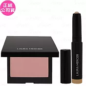 laura mercier HO24奇幻魅力 輕肌漂染頰彩眼影組(Chai腮紅6g+Caramel眼彩筆1g)(公司貨)