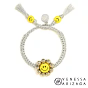 Venessa Arizaga HAPPY FLOWER 笑臉手鍊 銀色手鍊