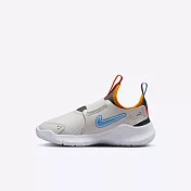 Nike 耐吉 Flex Runner 3 PS [FN1449-009] 中童 慢跑鞋 運動鞋 無鞋帶 套入式 灰橘藍