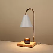 D&M 香氛蠟燭融蠟燈 象牙白