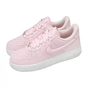 Nike 休閒鞋 Wmns Air Force 1 07 女鞋 粉紅 AF1 立體勾 粉紅泡泡 HF2014-600