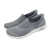 Skechers 休閒鞋 Arch Fit Refine 2.0 Slip-Ins 女鞋 灰 輕量 緩衝 懶人鞋 104695GRY