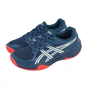 Asics 羽球鞋 GEL-Powerbraek GS 大童 女鞋 藍 白 紅 支撐 室內運動 亞瑟士 1074A044401