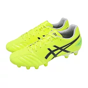 Asics 足球鞋 DS Light Advance 2E 寬楦 男鞋 黃 黑 軟釘 抓地 亞瑟士 1103A098750