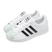 adidas 休閒鞋 Superstar II 男鞋 女鞋 白 黑 貝殼頭 經典 小白鞋 炫彩 愛迪達 KI9994
