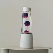 Gdesign 全新升級 Aroma Lava 解憂放鬆緩緩燈2.0｜熔岩燈、精油擴香 2 in 1(熔岩燈/精油/氛圍燈) 紫色