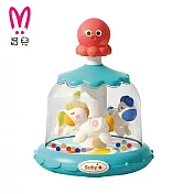 按壓章魚轉轉樂(木馬版) 藍色