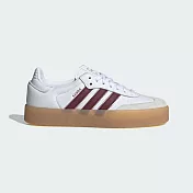 ADIDAS SAMBAE W 女休閒鞋-JP5610 UK4 白紅色