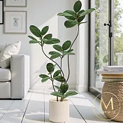 【Floral M】吉祥如意居家大葉榕1.8公尺室內大型仿真植栽（贈送花盆）