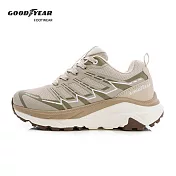 【Goodyear 固特異】無限領域W2 女款 防潑水越野運動鞋 / GAWR52831 JP23 奶茶