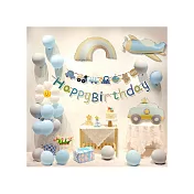 BESTHOT 生日派對童趣主題氣球套裝  車車