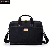 satana -Denim 14吋筆電包- 丹寧黑