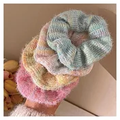 【HERA 赫拉】軟糯海馬毛漸層大腸髮圈四入組 H114121802 四入組