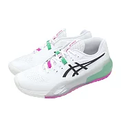 Asics 網球鞋 Gel-Resolution X 2E 寬楦 男鞋 澳網 白 綠 緩震 亞瑟士 1041A487103