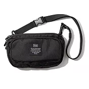 日本KiU 156-900 黑色 防水肩背袋 黑色