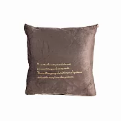 【收納職人】北歐ins燙金輕奢絨抱枕被/兩用抱枕/多功能抱枕毯子_4色任選 高級咖