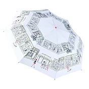 【RAINSTORY】漫步巴黎抗UV加大防回彈自動傘