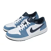Nike 高爾夫球鞋 Air Jordan 1 Low Golf 男鞋 藍 休閒鞋 AJ1 低筒 高球 DD9315-115