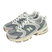 New Balance NB 休閒鞋 530 男鞋 女鞋 灰 綠 復古 膠底 拼接 NB U530SUB-D 23cm GREY/GREEN
