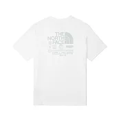 The North Face U RLX BRAND GLOBE S/S TEE GRAPHIC - AP 男女短袖上衣-NF0A8D84FN5 M 白色