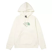 The North Face W TNF CORE SKETCH LOGO HALF DOME HOODIE 女連帽上衣-NF0A8F2DQLI XL 米白色
