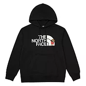 The North Face M TNF CORE NUPTSE BEAR HOODIE GRAPHIC - 男連帽上衣-NF0A8F0CJK3 3XL 黑色