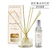 DURANCE 朵昂思 新氣象・空氣煥新組[擴香(100ml)+香氛噴霧(100ml)]-多香味可選 棉花田擴香+棉花田香氛噴霧