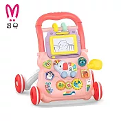 小象音樂手推學步車 粉色