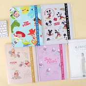 迪士尼6+1多功能資料夾附束帶 -小熊維尼