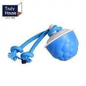 【Truly House】寵物智能滾動球 解悶玩具 聲光逗貓球 逗貓 寵物(兩色任選) 藍色