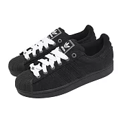 adidas 休閒鞋 Superstar II 男鞋 Black Denim 黑 單寧 牛仔 愛迪達 JQ3211