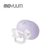 MOYUUM 韓國 白金矽膠 手環固齒器收納組 -  拇指獅(透明原色)