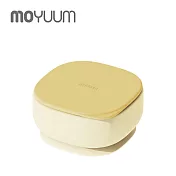 MOYUUM 韓國 白金矽膠 兩用吸盤餐碗 -  蜜橙黃