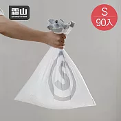 【日本霜山】抽繩式自動收口垃圾袋(20L)-S-90張