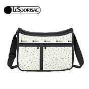 Lesportsac 2025冬季新品 Deluxe Everyday Bag 奢華斜背包(7507) HE65俏皮圓點