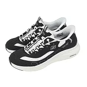 Skechers 休閒鞋 Contour Foam Slip-Ins 女鞋 黑 白 拼接 緩衝 健走鞋 150412BKW