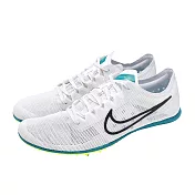 Nike 田徑釘鞋 Zoom Mamba 6 男鞋 長距離 白 藍 緩震 DR2733-102