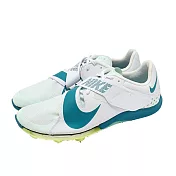 Nike 田徑跳遠釘鞋 Air Zoom LJ Elite 男鞋 白 藍 魔鬼氈 氣墊 緩震 FZ9326-100