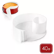 《ibili》不沾烘焙紙40件(20cm) | 料理紙 烤盤紙 圍邊 脫模紙